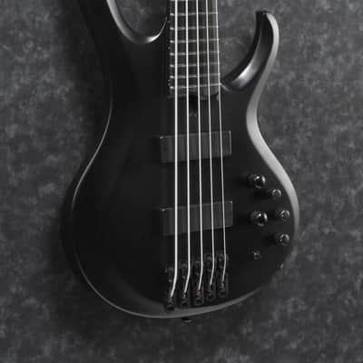 Ibanez BTB625EX-BKF Iron Label BTB Electric Bass 5-String - Black Flat image 20