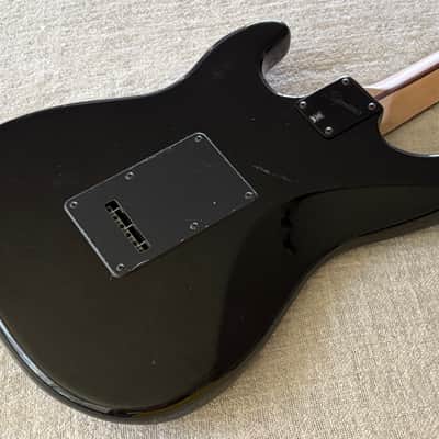 2015 Squier Bullet Stratocaster HSS w Tremolo Limited-Edition Electric Guitar Black Metallic image 17