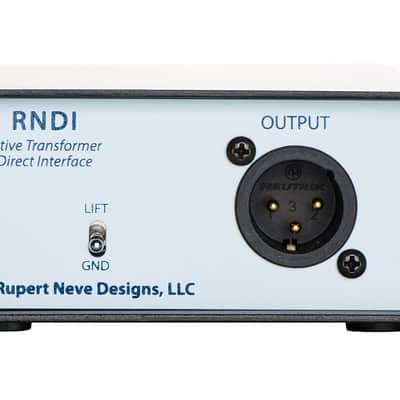 Rupert Neve Designs RNDI Single-Channel Active Transformer Direct Box image 2
