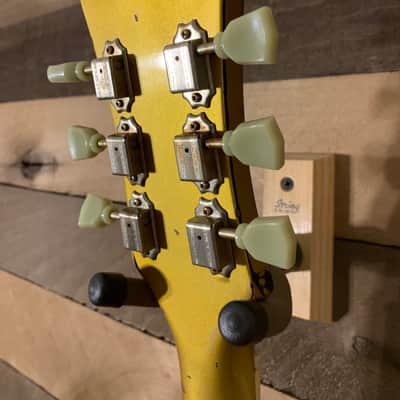Gibson Epiphone ES 175 Premium Relic Hollow Body Jazz Box Gibson Gold Top Gold Nitro Repaint image 20