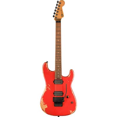 Charvel Charvel Pro-Mod Relic San Dimas Style 1 HH FR PF Electric Guitar, Pau Ferro Fingerboard, Weathered Orange image 1