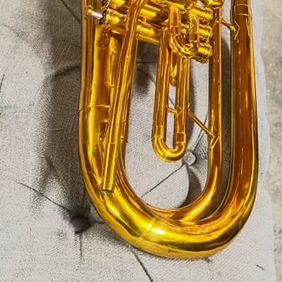 King 1124 Marching Baritone Horn - Complete overhaul and re-laccquer image 4