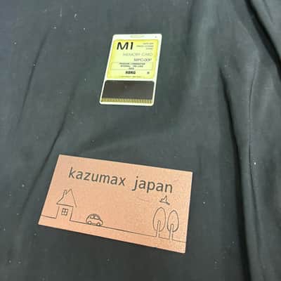 Korg MPC-00P M1 M1R Factory Preload Program Combi Memory Card from Japan Tested