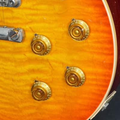GIBSON CUSTOM Murphy Lab 1959 Les Paul Standard Light Aged Orange Sunset Fade -2021- [911770] (06/16) image 4