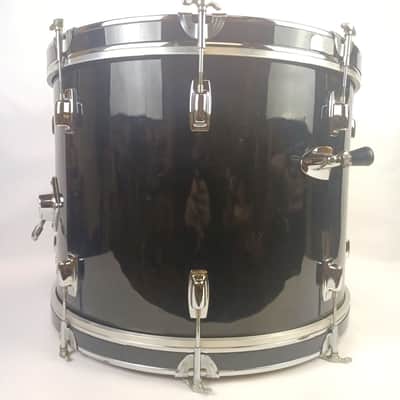 Ludwig Black Cortex Rocker II Drum Set 16x22,9x10,11x12,16x16 Bass/Toms/Floor 90 image 6