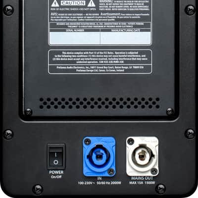 PreSonus CDL12P Constant Directivity Sound Reinforcement Loudspeaker Black image 2