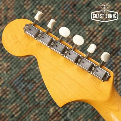 2006 Fender '69 Competition Mustang MG69-85CO Ocean Turquoise Metallic Matching Headstock CIJ Japan image 13