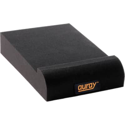Mackie CR5BT Powered 5 Studio Monitors Black Bundle with On-Stage SMS6000-P Studio Monitor Stand, Auray IP-S Isolation Pad for Studio Monitor (2-Pack), Hosa Stereo 1/4" Male Phone TRS Cable 10 image 4