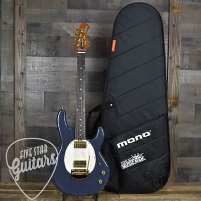 Mint Ernie Ball Music Man Cory Wong StingRay II - Charcoal Blue with Mono Case image 14