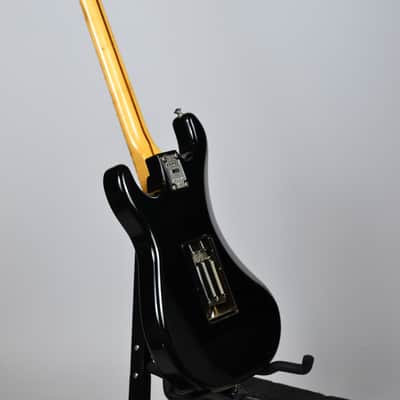 Kramer Pacer-Deluxe 1986 Black 45mm-Nut-Maple-Fretboard image 7