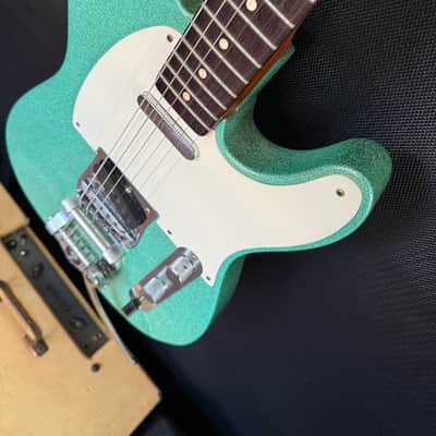 Fender Limited Edition Custom Shop '52 Reissue Telecaster Relic 1 of 12 Hollywood Collection 2018 - Seafoam Sparkle AAA Rosewood Fretboard image 4