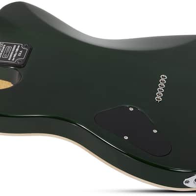 Schecter PT Classic w/ Case - Caribbean Fade Burst (7321) image 5