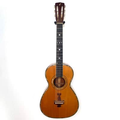 Supertone Artist Parlor Acoustic w/ Chip Case 1929 Koa & Spruce image 2