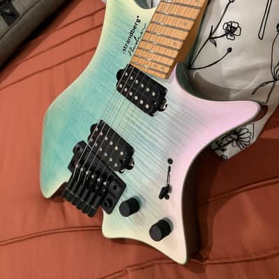 Strandberg Guitars Boden Standard NX 6 Tremolo Chameleon LE (1 of 100 made)+Stand and Strap image 4
