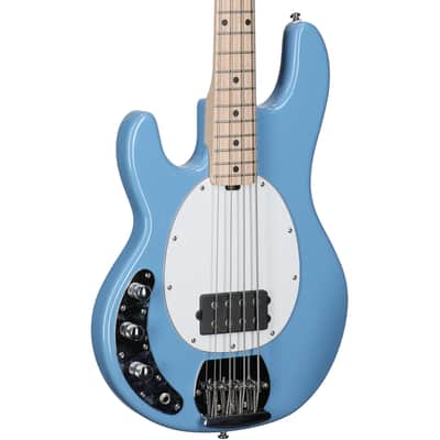 Sterling by Music Man SUB StingRay Electric Bass, Left-Handed, Chopper Blue image 1