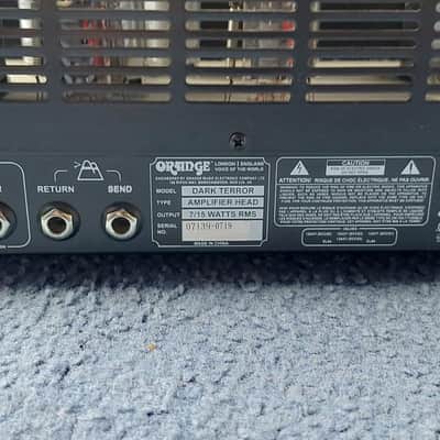 Orange Dark Terror 15-Watt Guitar Amp Head image 3