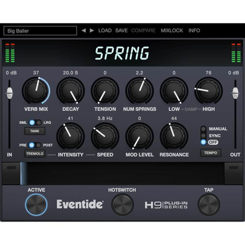 Eventide Spring H9 Series Mechanical Spring Reverb Plugin (Download) image 1