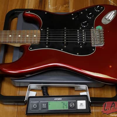 Fender Road Worn Player Strat HSS Rosewood Candy Apple Red Electric Guitar 0131610309 image 7