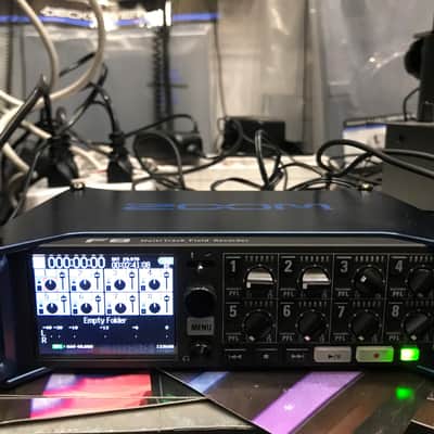 Zoom F8n Multitrack Field Recorder 2018 - 2020 - Black / Blue image 5