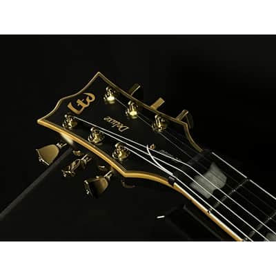 ESP LTD EC-1000 with Ebony Fretboard 2024 - Korea - Vintage Black image 8