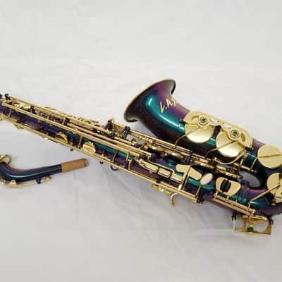 LA Sax Alto Saxophone, with high G key - Chameleon Color image 3