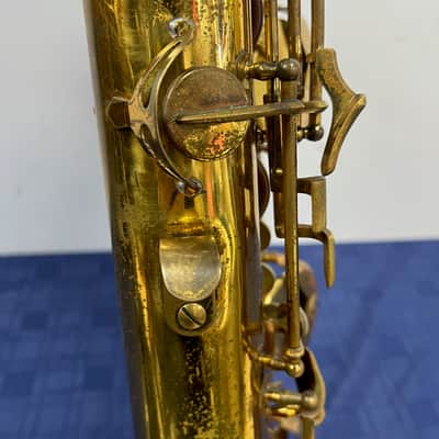 Vintage H. Couf Superba I Eb Pro Bari Baritone Sax Saxophone Made in Germany 1976 image 21