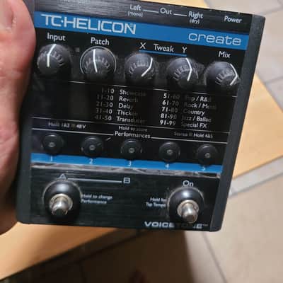 TC Helicon VoiceTone Create | Reverb