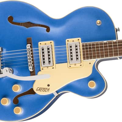 Gretsch G2420T Streamliner Hollow Body Guitar with Bigsby, Laurel Fingerboard, Broad'Tron BT-3S Pickups, Fairlane Blue image 6