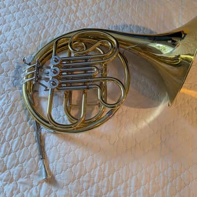 Jupiter JHR700 Standard Single French Horn 2010s - Lacquered Brass image 2