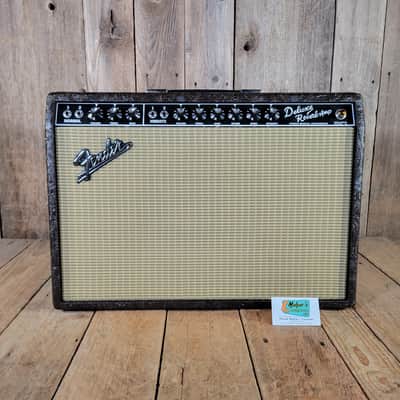 Fender 65 Deluxe Reverb Limited Edition Western 2025 With Cover Model # PR 239 - Brown Western image 1