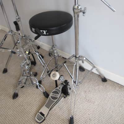 Mapex V Series Black Drum Kit with Hadware Jazz/Child/Portable -18" BD, 8"+10" TT, 12"+14" FT, 12"SN image 21