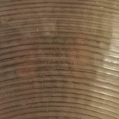 Zildjian 22" Avedis 1970s Ride Cymbal - 3062g image 2