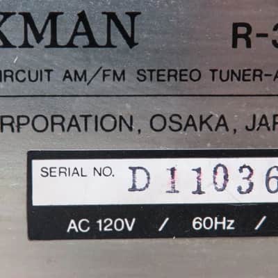 LUXMAN R-3045 RECEIVER WORKS PERFECT SERVICED FULLY RECAPPED + LED's image 12