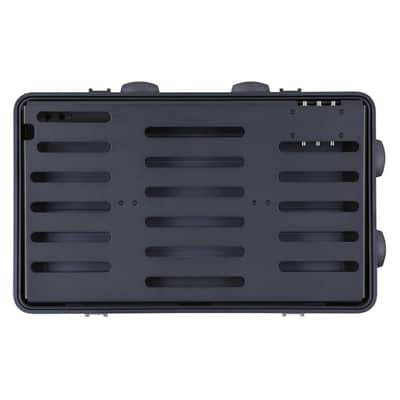 Boss BCB-1000 Suitcase-Style Pedal Board with Heavy-Duty Molded Design, Retractable Handle, and Wheels (Black) image 4