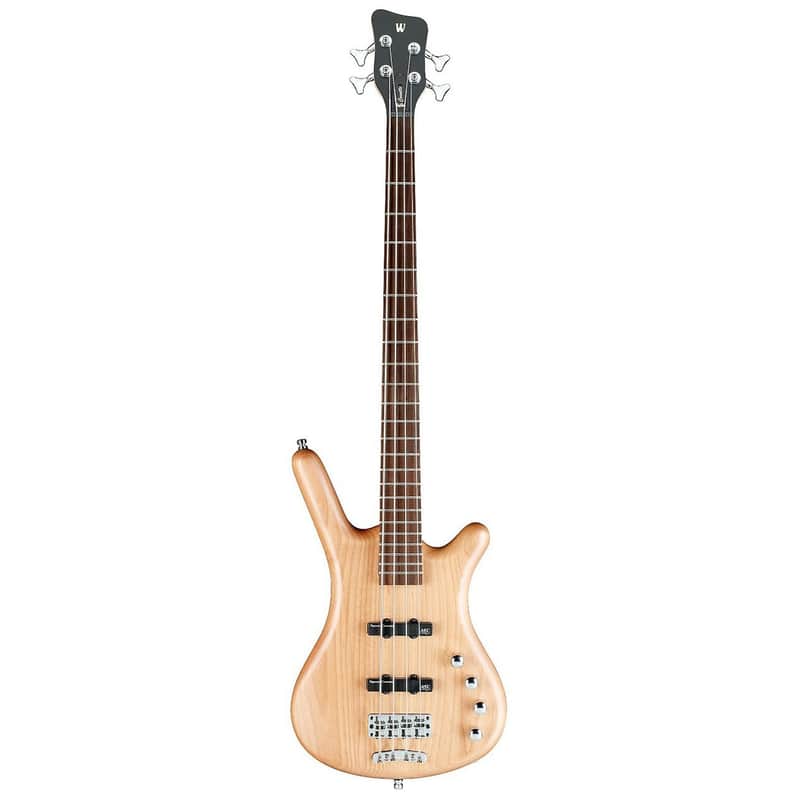 Warwick RockBass Corvette Basic 4-String Bass, Natural Satin, Short Scale image 1