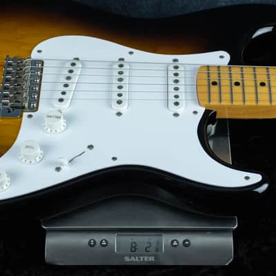 Fender Custom Shop Limited Edition 70th Anniversary 1954 Strat NOS,Wide-Fade 2-Color Sunburst ~ Secondhand image 6