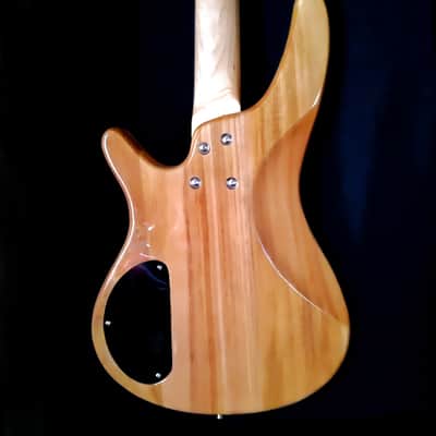 🎸+AMP! Unmarked "EyeBuzz" S Style Electric Bass Guitar +Rosewood Fretboard +Cable!🎸 image 8