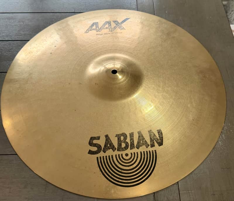 Sabian 20" AAX Stage Ride Cymbal 2002 - 2018 - Brilliant image 1