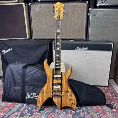 BC Rich Exotic Classic Bich Spalted Maple Rockfields MIK - 2007 image 3
