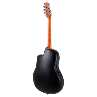 Ovation Celebrity Traditional Plus A/E Guitar Trans Blackburst Flame - Open Box image 5