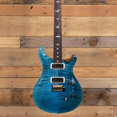 PRS 10-Top Custom 24-08 Electric Guitar Carroll Blue w/ Case image 4