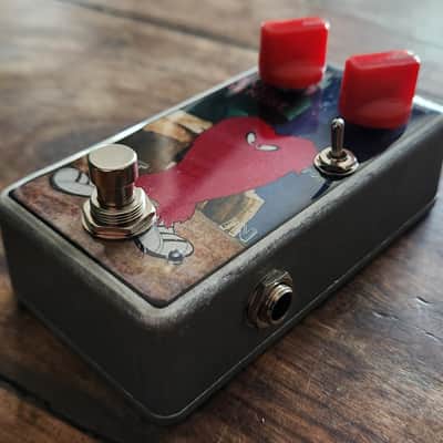 NEW! Hunter Pedals Red Furry Monster Fuzz (Univox Superfuzz Clone) 2026 Canada image 3