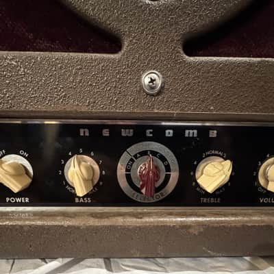 Vintage Bell & Howell Filmosound 1x12” Cab with Jensen Speaker and Newcomb amp - perfect for Harp players! image 3