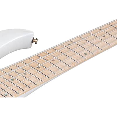 Ibanez BTB605MLM-PWM Bass Workshop 5-String Multi-Scale Bass - Pearl White Matte image 7