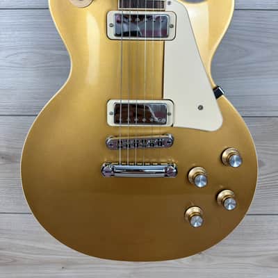 Gibson Les Paul Deluxe 70s Electric Guitar - Goldtop image 1