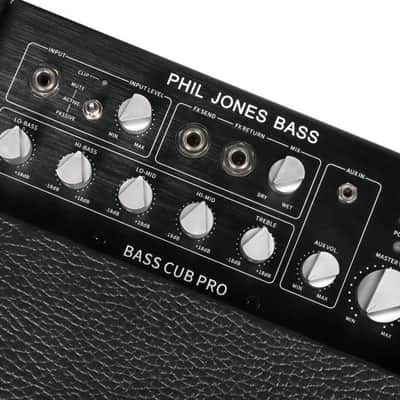 Phil Jones Bass BG-120 Cub Pro Black Electric Bass Guitar Combo Amplifier Amp image 2
