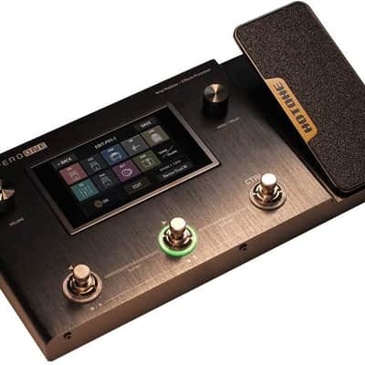 Hotone Ampero One MP-80 Guitar Bass Amp Modeling IR Cabinets Simulation Multi Language Multi-Effects with Expression Pedal Stereo OTG USB Audio Interface image 2