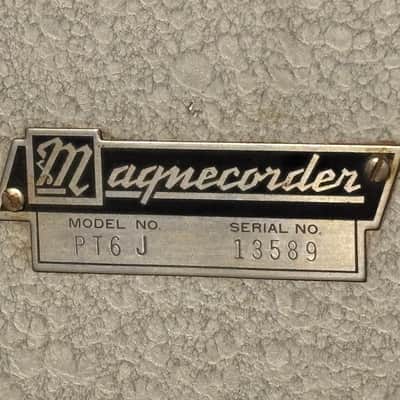Refurbished Magnecorder PT6J mic pre - vintage tube microphone preamp with rack ears - 1950’s - restored! image 7