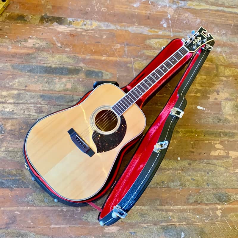 Yamaki YB-300 dreadnought acoustic guitar c 1970's Buffalo | Reverb