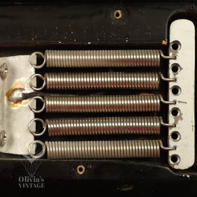 1960 Fender LEFT-HANDED Stratocaster factory assembled with '57 neck Custom Color BLACK with GOLD hardware!!! image 21